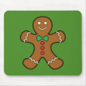 Happy Gingerbread Man Mousepad (Vorne)