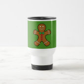 Happy Gingerbread Man Reisebecher (Mittel)