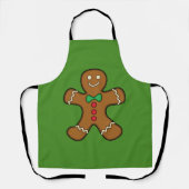 Happy Gingerbread Man Schürze (Vorderseite)