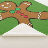 Happy Gingerbread Man Sherpadecke (3/4)