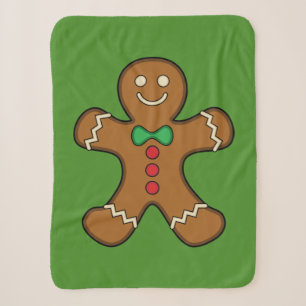 Happy Gingerbread Man Sherpadecke