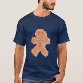 Happy Gingerbread Man T-Shirt (Vorderseite)