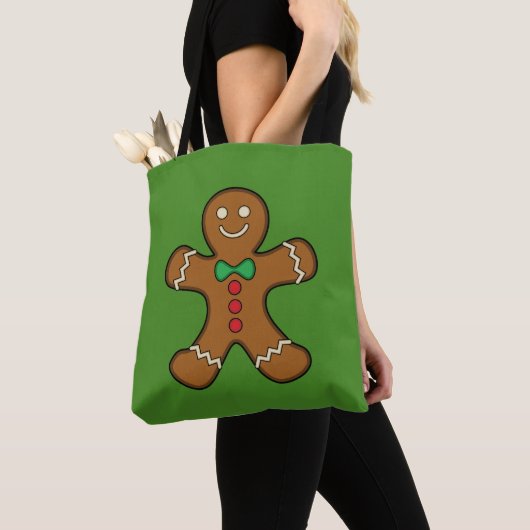 Happy Gingerbread Man Tasche (Von Nahem)
