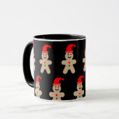 Happy Gingerbread man Winter Tasse (Vorderseite Links)