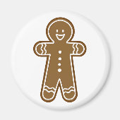 Happy Gingerbread Tall man Magnet (Vorne)