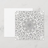 Happy Gingerbreads: Detaillierte Farbflachkarte (Vorne/Hinten)