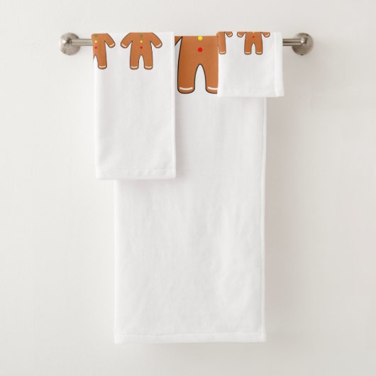 Happy Gingerbrot Männer Badhandtuch Set (Insitu)