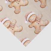 Happy Gingerbrot und Star Cookie Seidenpapier (Detail)