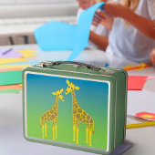 Happy Giraffe Herd Lunch Box