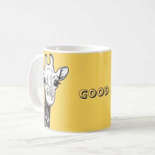 Happy Giraffe Tasse (Vorderseite Links)