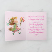 HAPPY GIRL BIRTHDAY CARD DANKESKARTE (Innenseite)