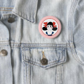 Happy Girl Button (Beispiel)