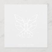 Happy Girl Dancing Coloring Card Karte (Rückseite)