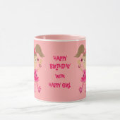 HAPPY GIRL GIFT BIRTHDAY TASSE (Zentrum)