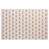 Happy Girl in Herbstlaub Stoff spielen (Fat Quarter (45,7 x 55,9 cm))
