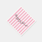Happy Girl Paper Napkin Serviette (Ecke)