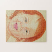 Happy Girl Puzzle (Horizontal)