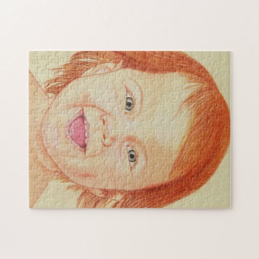 Happy Girl Puzzle (Horizontal)