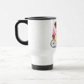 Happy Girl Wir haben Bike Travel Mug Romantic Love Reisebecher (Links)