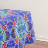 Happy Girl with Birds - Joy - Fun Tischdecke (Beispiel)