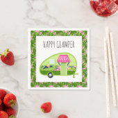 Happy Glamper Paper Napkins Serviette (Beispiel)