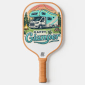 Happy Glamper Pickleball Paddle (Vorderseite)