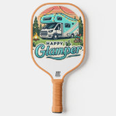 Happy Glamper Pickleball Paddle (Rückseite)