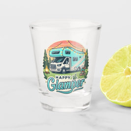 Happy Glamper Shot Glass - Sippe in Style Schnapsglas