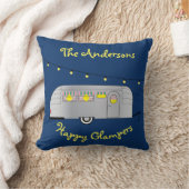 Happy Glamper Vintag Streamline Trailer Kissen (Decke)