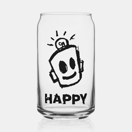 Happy Glas (Vorderseite)
