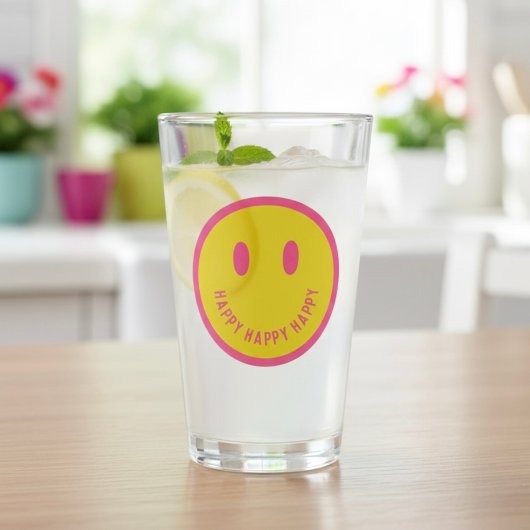 Happy Glass Glas