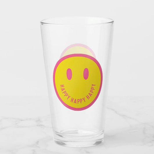 Happy Glass Glas (Rückseite)