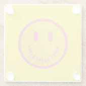 Happy Glass Untersetzer (Rückseite)