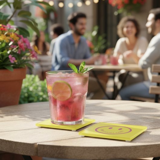 Happy Glass Untersetzer