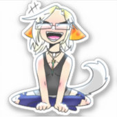 Happy Gloryheart Aufkleber (Vorderseite)