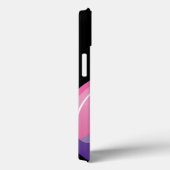 Happy Glossy Bisexuality Pride Flag Case-Mate iPhone Hülle (Rückseite / Rechts)