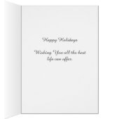 Happy Gnome, Horseshoe & Gold Confetti Urlaub (Innen (Rechts))