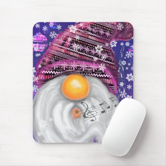 Happy Gnome Mouse Pad Mousepad (Mit Mouse)