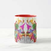 Happy Gnome Weihnachts-Tasse Tasse (Zentrum)