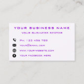 Happy Gnome Weihnachtskarten Vorlage Visitenkarte (Vorderseite)