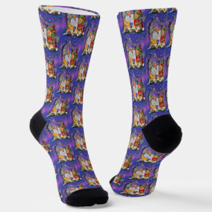 Happy Gnome Weihnachtssocken Socken