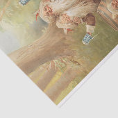 Happy Gnomes Antique Werbung für Bier (1898) Seidenpapier (Ausschnitt)