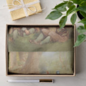 Happy Gnomes Antique Werbung für Bier (1898) Seidenpapier (Geschenk)