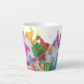 Happy Gnomes Christmas Latte Tasse (Vorderseite)