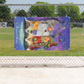 Happy Gnomes Weihnachtsbanner Banner (Insitu)