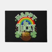 Happy Go Lucky Fußmatte (Vorderseite)