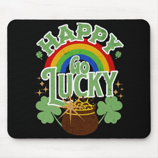 Happy Go Lucky Mousepad (Vorne)