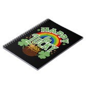 Happy Go Lucky Notizblock (Linke Seite)