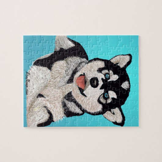 Happy Go Lucky Puppy Puzzle (Horizontal)