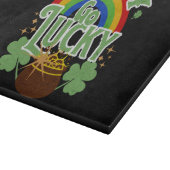 Happy Go Lucky Schneidebrett (Ecke)